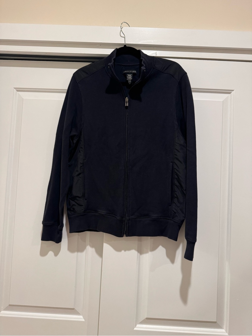 Structure Men’s Zip Up Sweater, Size medium
